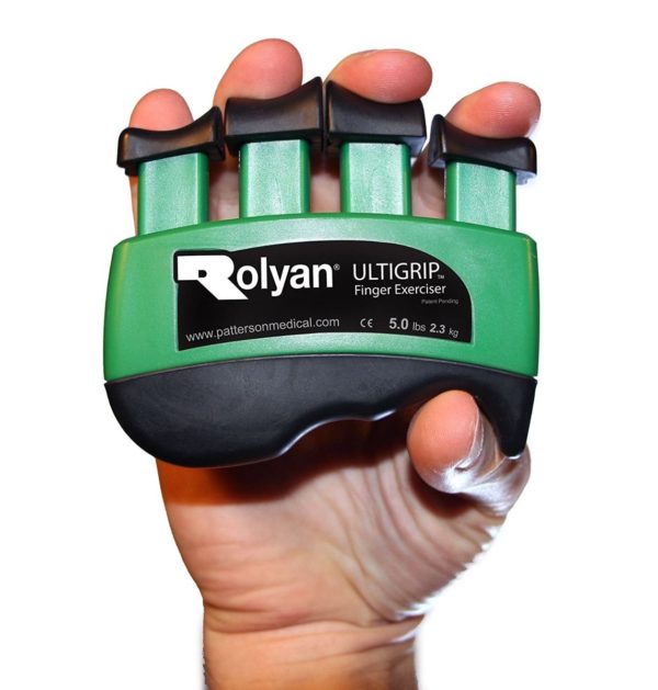 Rolyan Ultigrip Finger Exercisers Green 2.5KG