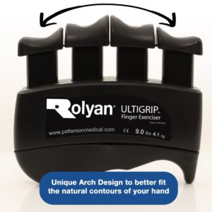 Rolyan Ultigrip Finger Exercisers black 4.1KG