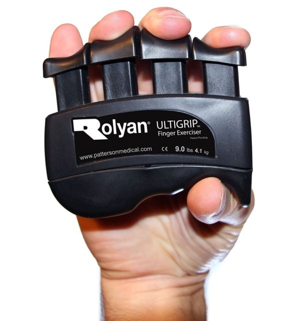 Rolyan Ultigrip Finger Exercisers black 4.1KG